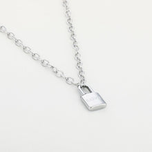 Afbeelding in Gallery-weergave laden, Slotje ketting 50 CM - Verschillende Kleuren
