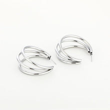 Load image into Gallery viewer, Triple Hoop Oorbellen

