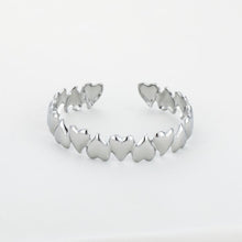 Afbeelding in Gallery-weergave laden, Hartjes Bangle - Verschillende Kleuren
