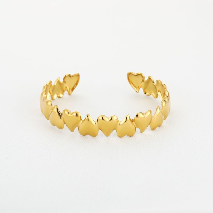 Hartjes Bangle - Verschillende Kleuren