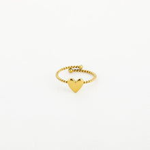 Afbeelding in Gallery-weergave laden, Basic Hartje Ring - Verschillende Kleuren
