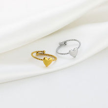 Afbeelding in Gallery-weergave laden, Basic Hartje Ring - Verschillende Kleuren
