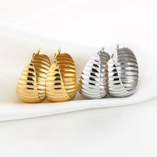 Load image into Gallery viewer, Chique Hoop Oorbellen M / Creolen - Verschillende Kleuren
