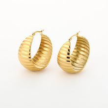 Load image into Gallery viewer, Chique Hoop Oorbellen M / Creolen - Verschillende Kleuren
