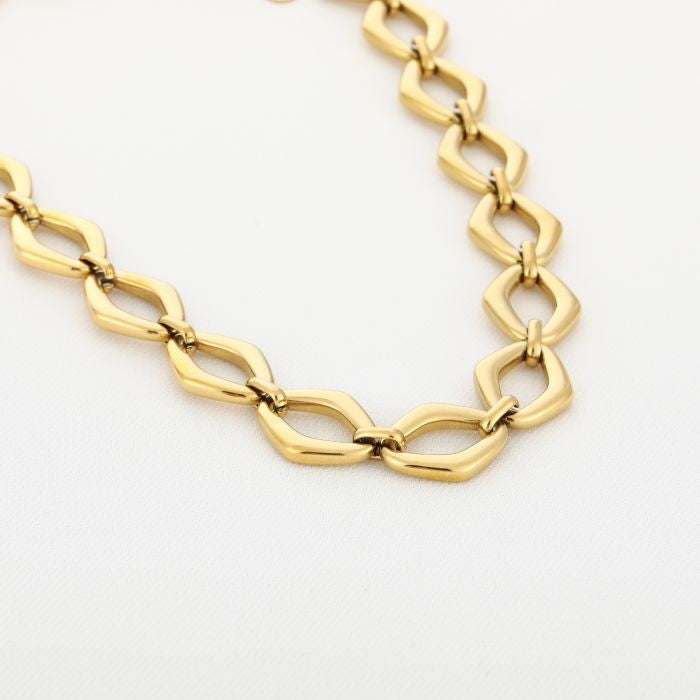 Chique Schakel Ketting - Verschillende Kleuren
