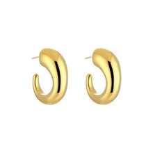 Afbeelding in Gallery-weergave laden, Chique Halve Hoops - Verschillende Kleuren
