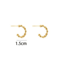 Afbeelding in Gallery-weergave laden, Gedraaide Hoops / Creolen - Verschillende Kleuren
