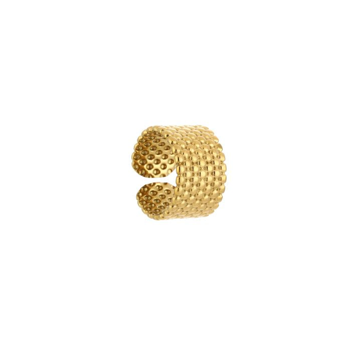 Brede Ring Goud