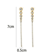 Load image into Gallery viewer, Zirkonia Strass Party Oorbellen
