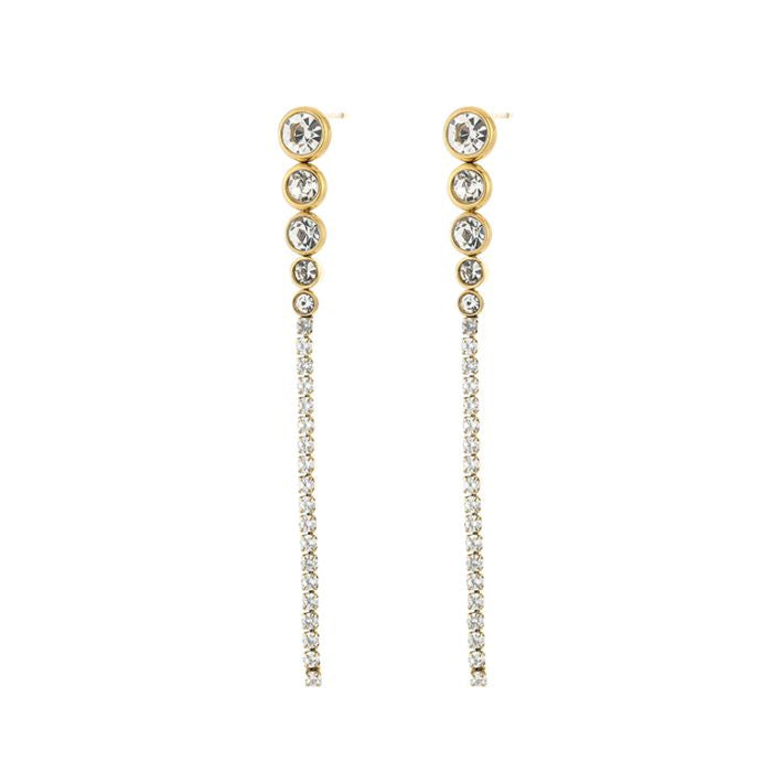 Zirkonia Strass Party Oorbellen