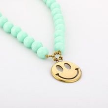 Afbeelding in Gallery-weergave laden, Kralen Ketting met Happy Face - Verschillende Kleuren
