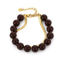 Load image into Gallery viewer, Kralen Armband met Snake Armband - Verschillende Kleuren
