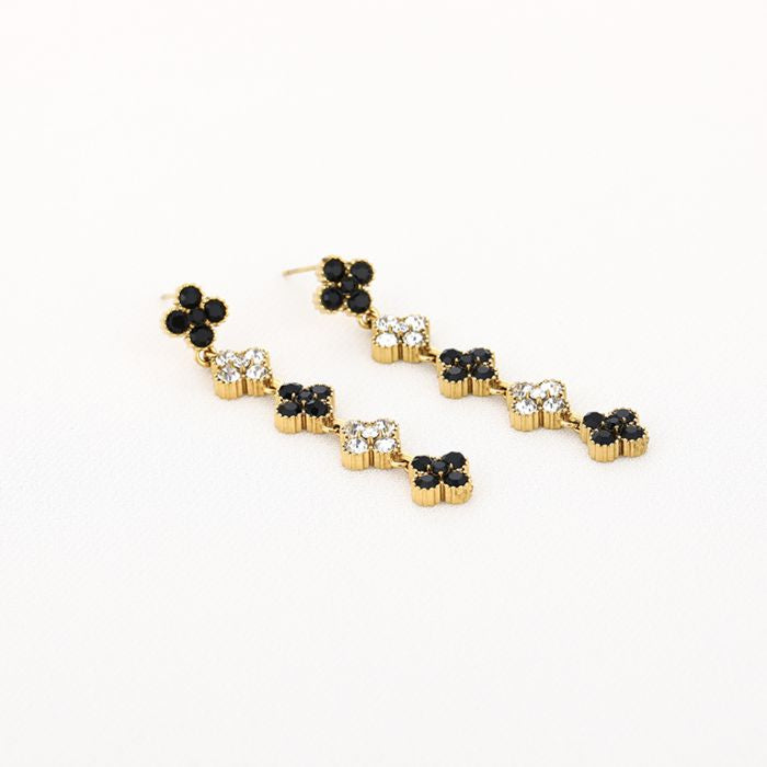 Klaver oorbellen PARTY - Verschillende Kleuren