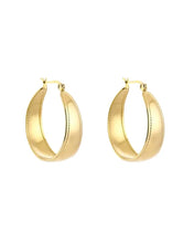 Afbeelding in Gallery-weergave laden, Platte hoop oorbellen 30MM - Verschillende Kleuren
