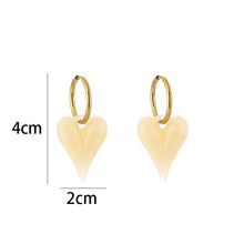 Load image into Gallery viewer, Hartje Oorbellen - Verschillende Kleuren
