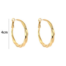 Load image into Gallery viewer, Twisted Hoops - Verschillende Kleuren
