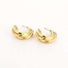 Afbeelding in Gallery-weergave laden, Twisted Hoop - Verschillende Kleuren

