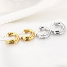 Load image into Gallery viewer, Twisted Hoops - Verschillende Kleuren
