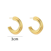 Load image into Gallery viewer, Twisted Hoops - Verschillende Kleuren
