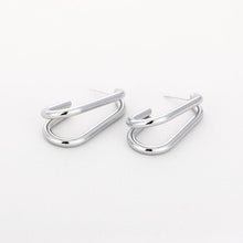 Afbeelding in Gallery-weergave laden, Druppel Oorbellen Hoops- Verschillende Kleuren
