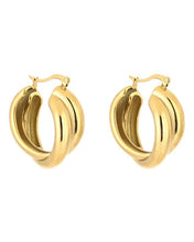 Afbeelding in Gallery-weergave laden, Twisted Hoop - Verschillende Kleuren
