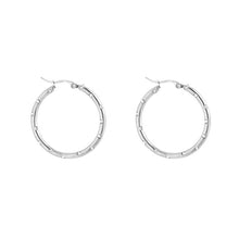 Load image into Gallery viewer, 40MM Hoops met Strass Zirkonia - Verschillende Kleuren
