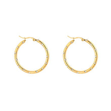 Load image into Gallery viewer, 40MM Hoops met Strass Zirkonia - Verschillende Kleuren
