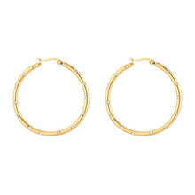 Load image into Gallery viewer, 50MM Hoops met Strass Zirkonia - Verschillende Kleuren
