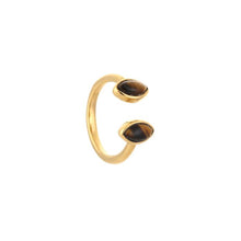 Afbeelding in Gallery-weergave laden, Ring met natuursteen - Verschillende Kleuren
