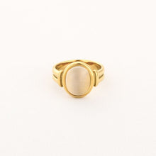 Load image into Gallery viewer, Natuursteen Ring Beige
