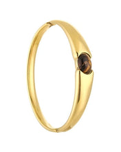 Load image into Gallery viewer, Bangle met Natuur Steen
