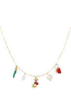 Load image into Gallery viewer, Happy Initials ketting met bedels
