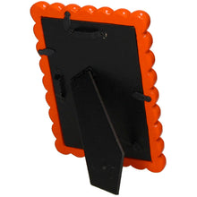 Load image into Gallery viewer, Fotolijst kralen polyresin oranje 10x15cm
