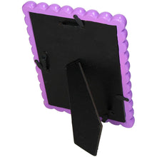 Load image into Gallery viewer, Fotolijst Kralen Polyresin Paars 13x18cm
