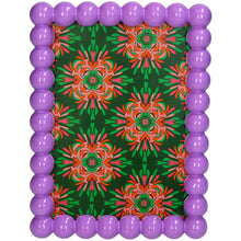 Load image into Gallery viewer, Fotolijst Kralen Polyresin Paars 13x18cm
