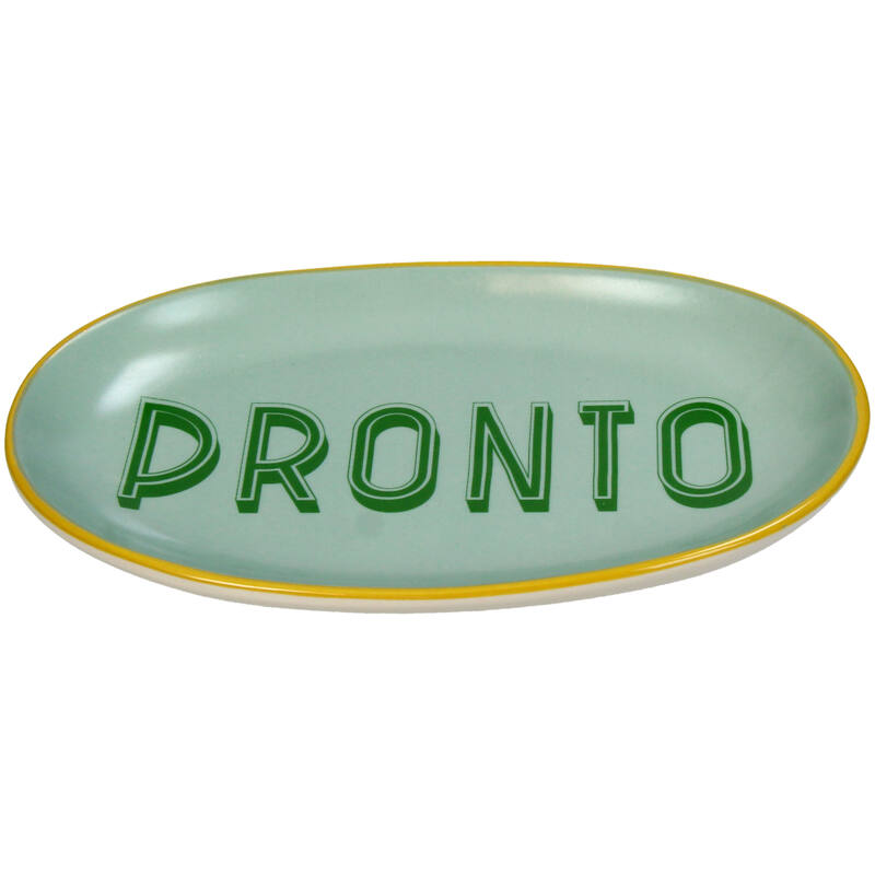 Bord Ovaal Pronto Mint Groen