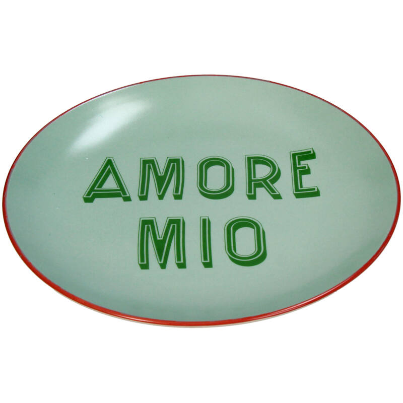Ontbijd Bord Amore Mio Mint Groen