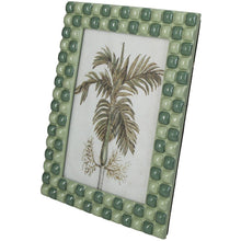 Load image into Gallery viewer, Fotolijst Checker Polyresin Groen 13x18cm
