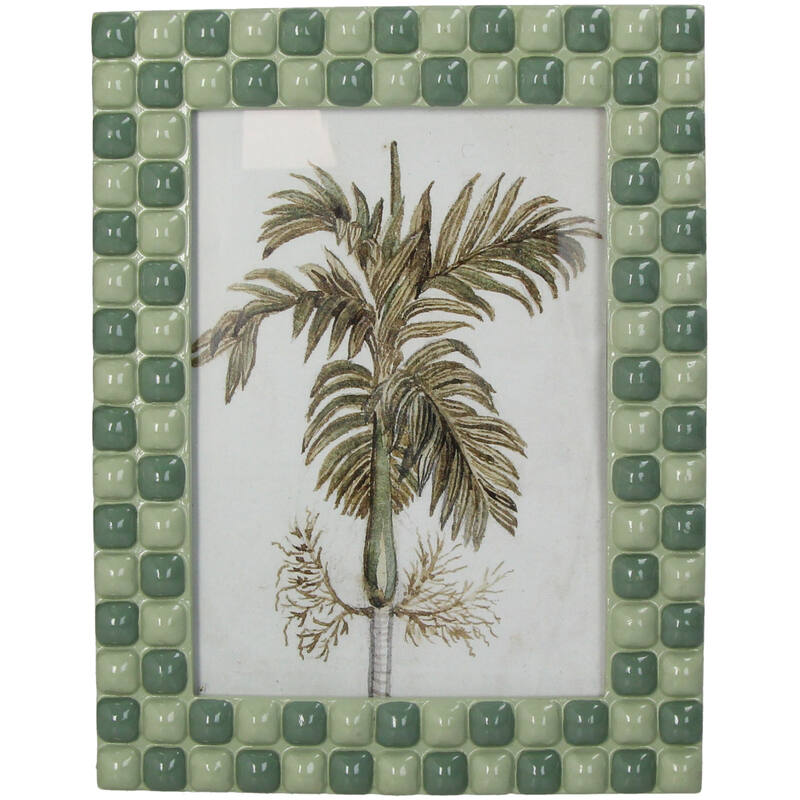 Fotolijst Checker Polyresin Groen 13x18cm