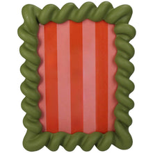 Load image into Gallery viewer, Fotolijst Polyresin Groen 13x18cm
