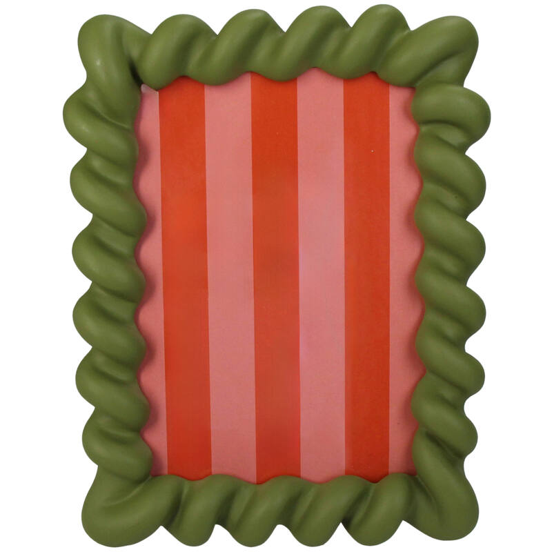 Fotolijst Polyresin Groen 13x18cm