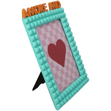 Load image into Gallery viewer, Fotolijst Amore Mio Polyresin Turquoise 13x18cm
