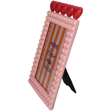 Load image into Gallery viewer, Fotolijst Hart Polyresin Roze 13x18cm
