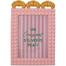 Load image into Gallery viewer, Fotolijst Croissant Polyresin Roze 13x18cm
