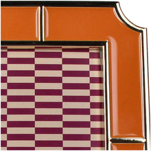 Load image into Gallery viewer, Fotolijst zinklegering Oranje 10x15cm
