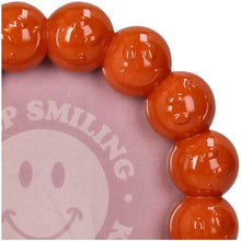 Load image into Gallery viewer, Fotolijst Smiley Polyresin Oranje 10x10cm
