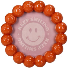 Load image into Gallery viewer, Fotolijst Smiley Polyresin Oranje 10x10cm
