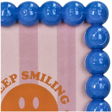 Load image into Gallery viewer, Fotolijst Smiley Polyresin Blauw 10x15cm
