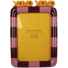 Load image into Gallery viewer, Fotolijst XOXO Polyresin Multi 13x18cm
