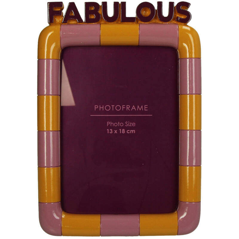 Fotolijst Fabulous Polyresin Multi 13x18cm